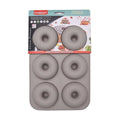 Silicone Donut Mold DIY Handmade Cake Oven-resistant Temperature Qme A