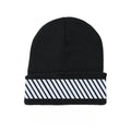 New Knitted Fluorescent Cute Autumn Winter Bonnet for Women Girls Ladies Casual Warmer Caps Qme black