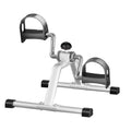Mini Foldable Arm Leg Exercise Bike with Adjustable Resistance Under Desk Bike Cycle Pedal Exerciser for Home Exercise Qme Screw Type