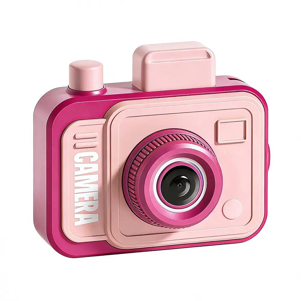 Camera Water Blaster 2Way Squirt Gun Shoots Forward Backward Funny Qme Pink