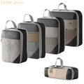 Compressible Travel Luggage Organizers Portable Packing Cubes Clothes Qme 1 CN