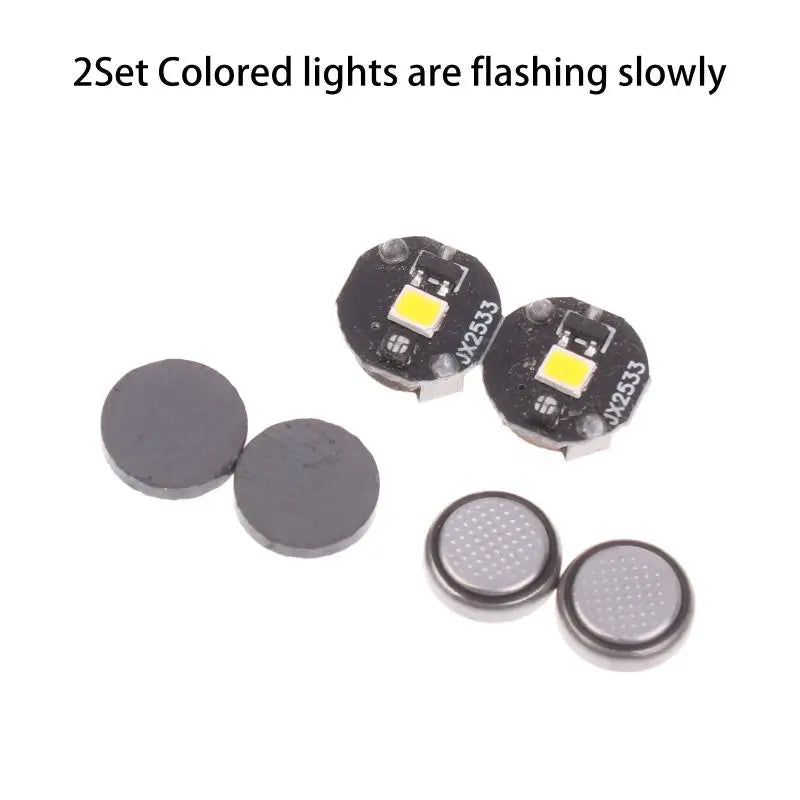 Mini Magnetic Switch LED Light Models DIY Dollhouse Lighting Toy Eyes Qme A7
