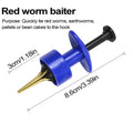Lure Bander Portable Pellet Bander Anti-Slip Bait Tool Pellet Clip Fishing Accessories Kit Fishing Tackle Bait Bander for Carp Qme Blue