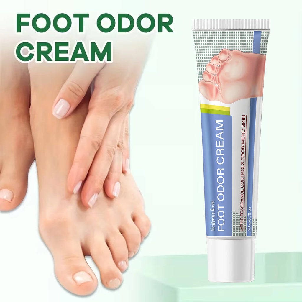 Moisturizing Foot Cream - Controls Odor, Firming with Hyaluronic Acid & Niacinamide, Lating Fragrance for All Skin Qme