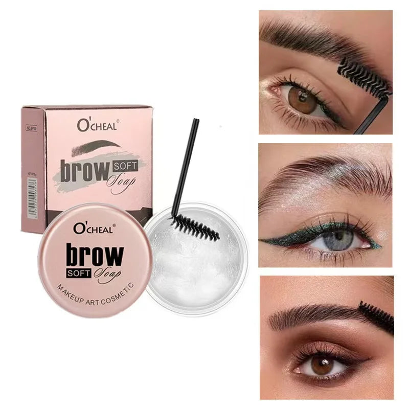 Soft Eyebrow Gel Waterproof Sweat Resistant Easily Creates Natural Qme 1PCS