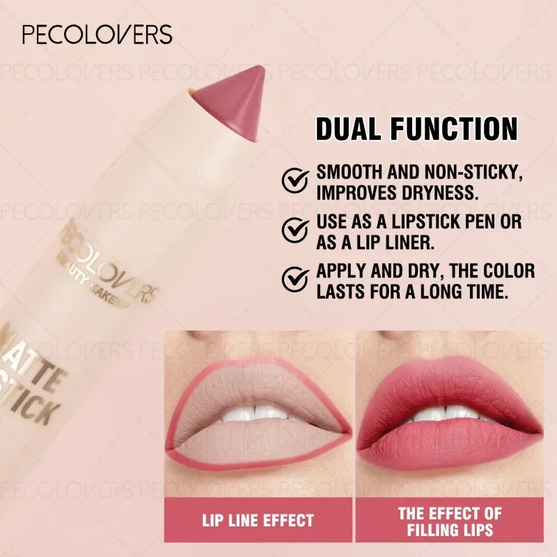 Multi Lipliner Plump Charming Lips Waterproof Sweat Resistant Qme
