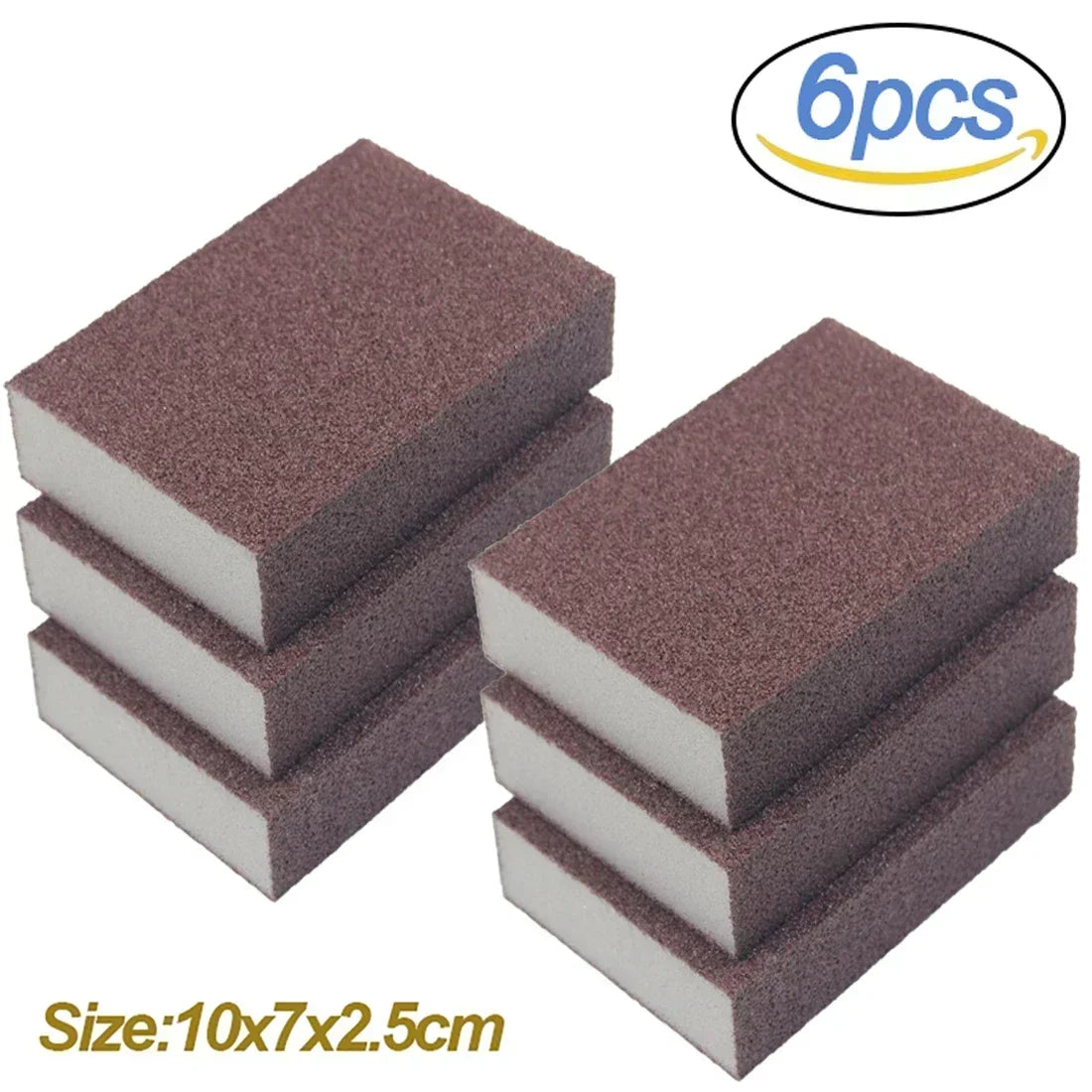 8/1Pcs Magic Sponge Eraser Carborundum Removing Rust Cleaning Brush Descaling Clean Rub for Cooktop Pot Kitchen Sponge Qme 6 pcs