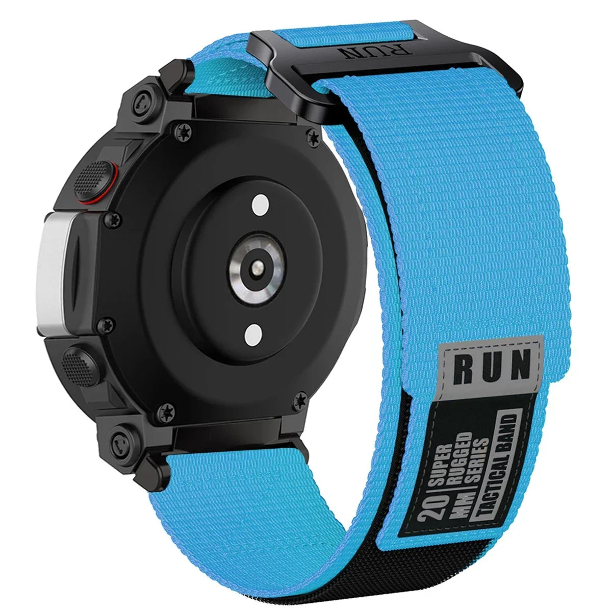 Nylon Strap For Amazfit T-rex 2 3 Ultra Watch Band For Huami Amazfit Trex Pro T Rex Sport Belt Smartwatch Bracelet Accessories Qme Sky Blue For T-rex Pro
