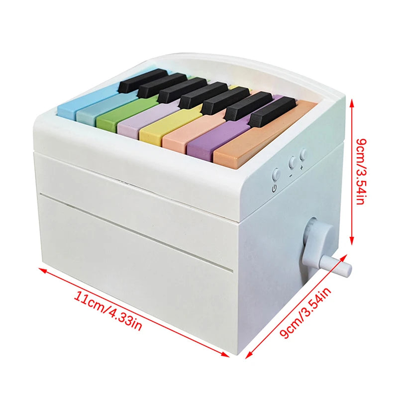 Interactive 2026 Desk Calendar Swift Compact Piano 52 Music Sheets Qme