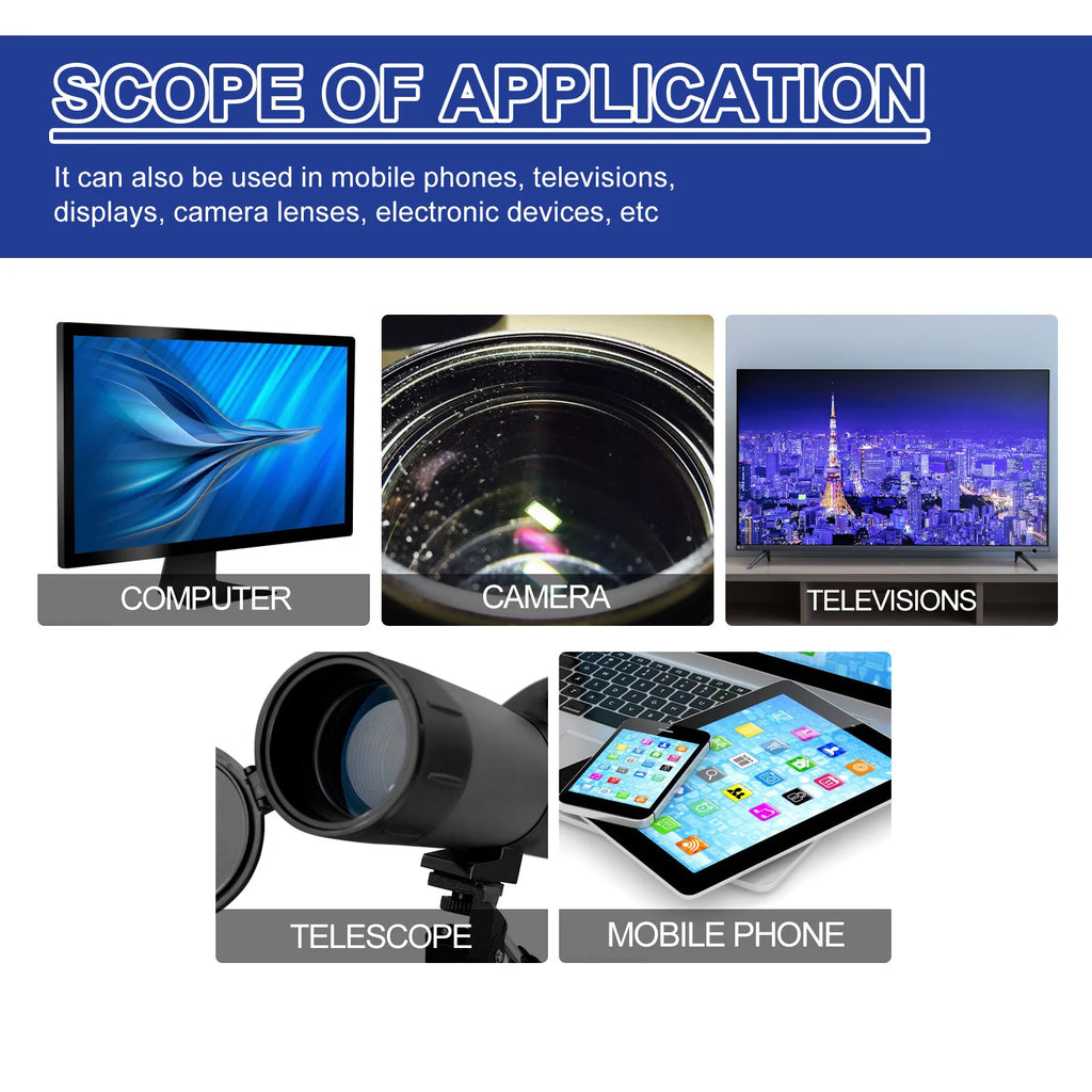 Screen Liquid Coating Spray Multi Nano Coating Protective Anti Fingerprint Watch Tablet Glasses Mirror Mobile Phones Film Spray Qme