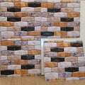 10/20PCS Self-Adhesive Wall Pasted Waterproof Anti-Fouling Beautify Decorative Living Room Tv Background Wall Qme 532 20pcs