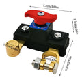 Battery Disconnect Control 12V 24V Car Battery Quick Disconnect Control Automotive Terminal Heavy Duty Accessories for Motorboat Qme C