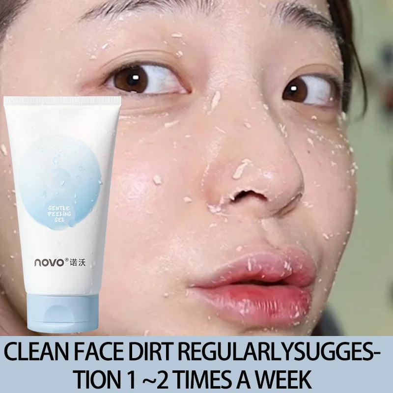 Deep Cleansing Exfoliating Gel, with Niacinamide and Plant Ingredients, Deep Cleansing & Moisturizing Scrub Qme