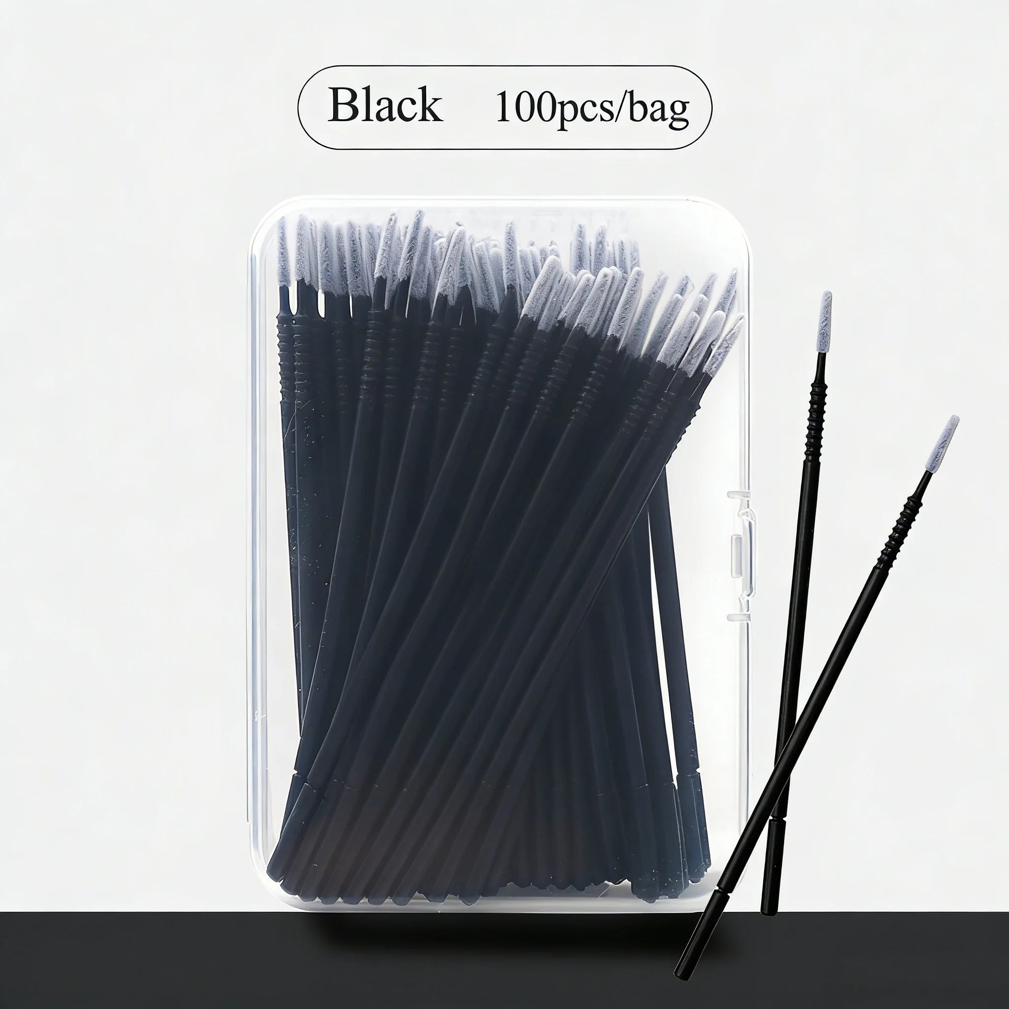 Bag Durable Micro Disposable Eyelashes Extension Individual Lash Qme Black