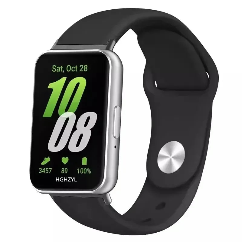 Silicone Strap For Samsung Galaxy Fit 3 Watch Band Wristband For Samsung Galaxy Fit 3 Bracelet Replacemen Qme