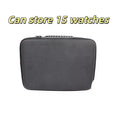 Watch Carry Box Hard-shell 15 Slots Storage Organizer Case Fit Large Qme Default Title
