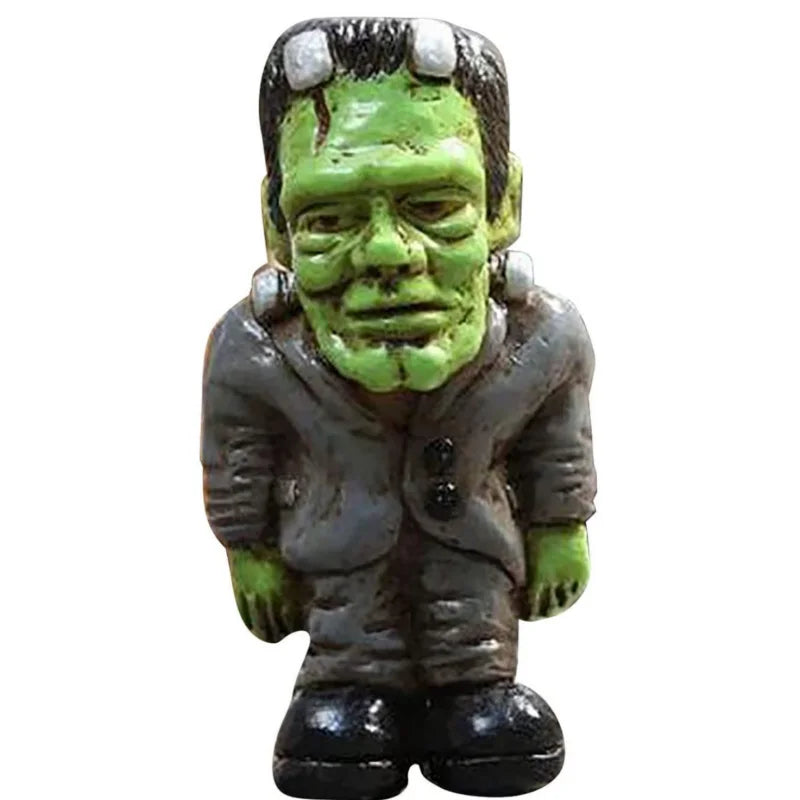 Horror Movie Killer Resin Pendant Cosplay Halloween Party Decoration Prop Scary Pumpink Head Mask Car Accessries Festival Gift Qme F