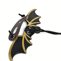 Adjustable ambergris harness, 3 sizes of leather wings, suitable for safe walking of ambergris reptiles on tree leaves Qme orange