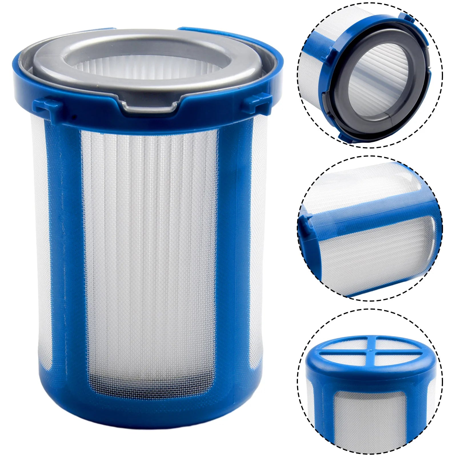 1PC Filter Replacement For Black & Decker Mesh Filter For MultiPower Vacuum Cleaners CUA525BH CUA625BH N541343 Qme Default Title
