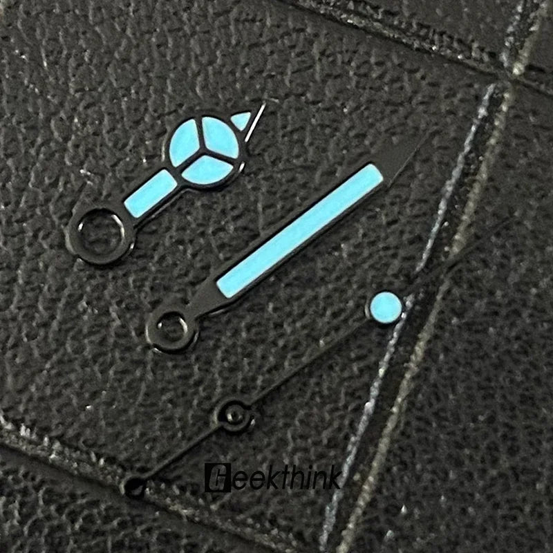 Watch Hands Blue Luminous Hands for NH35 NH36 Movement Watch Accessories Three-Hands Customized 904L VS Clean Japan Watches Qme BU