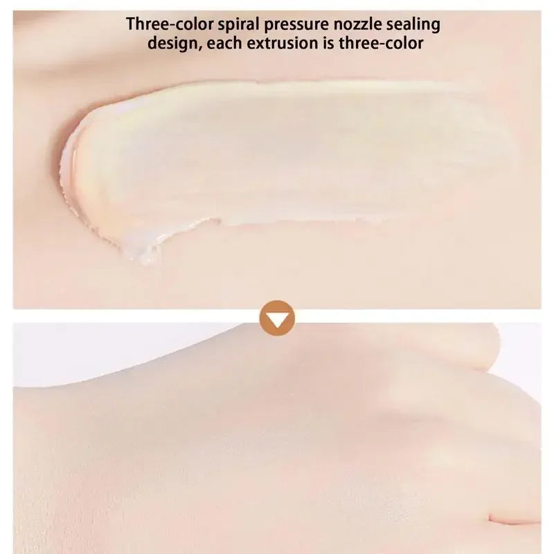 Makeup Primer Breathable BB Cream Not Sticky Face Foundation Intensive Moisturizes Provide Deep Moisture Helps Brighten Skin Qme