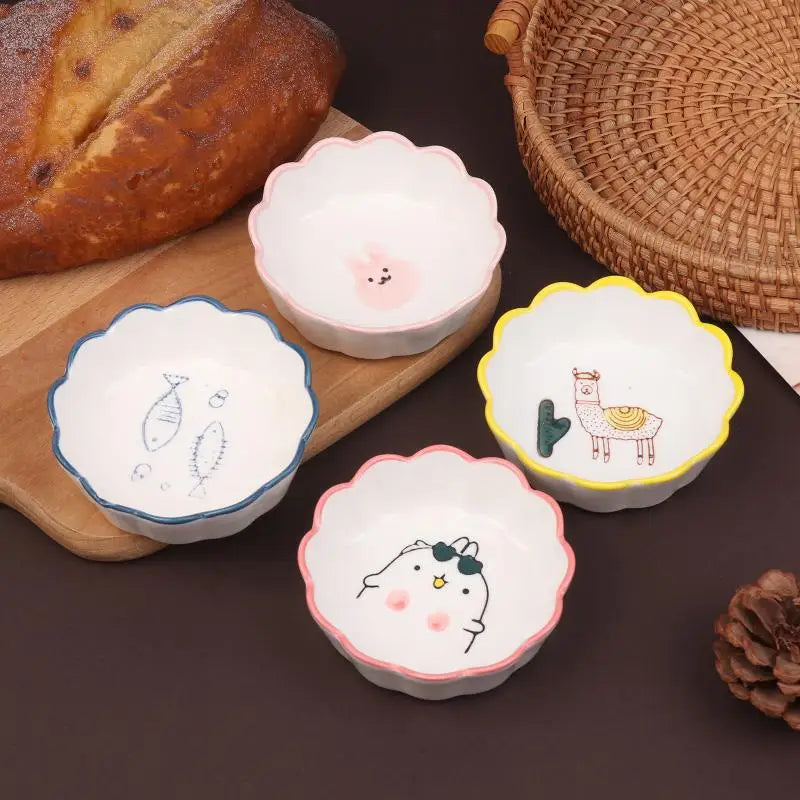 Microwave Dishwasher Safe Home Kitchens Ceramic Condiment Dishes Qme