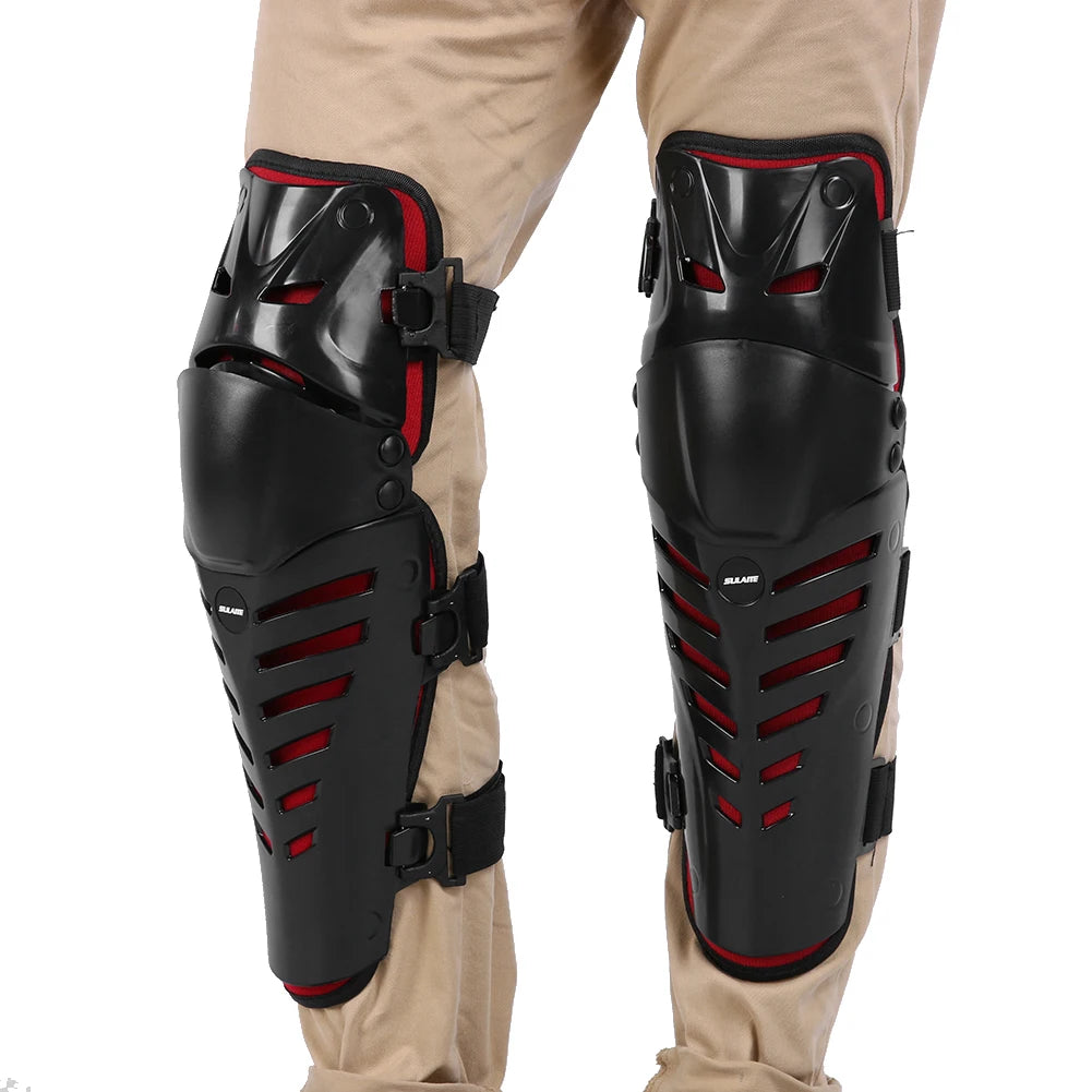 Motocross Knee Pads PE Motorcycle Protection Knee Soft Off-Road Knee Protector Motorcycle Knee Protector for MTB Riding Off-Road Qme