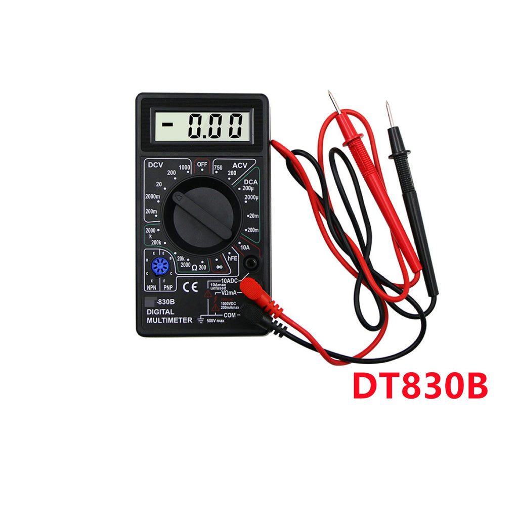 Digital Multimeter Tester DT830B Electrical Voltmeter Ammeter Qme
