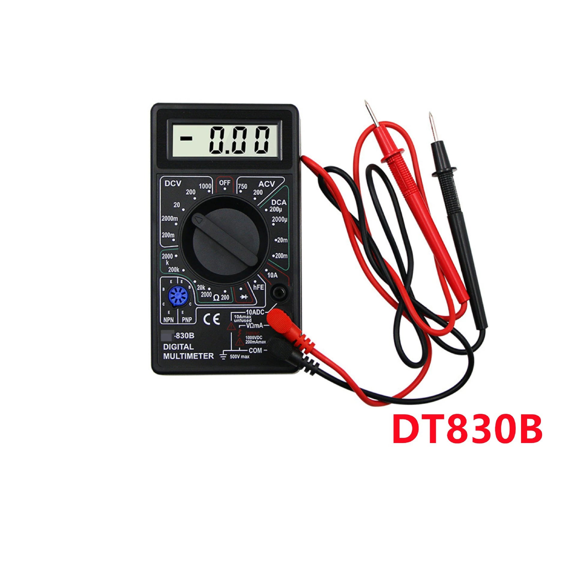 Digital Multimeter Tester DT830B Electrical Voltmeter Ammeter Qme