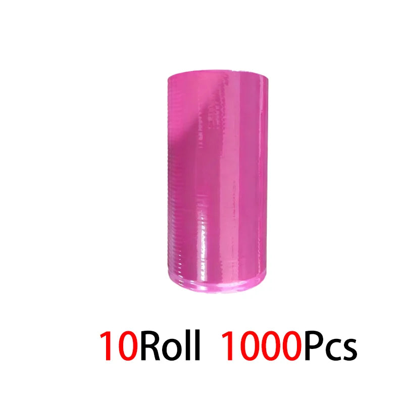 100Pcs Semi-Transparent Release Film, Anti-Stick Sheet, Silicone Oil Film, Moisture-Proof and Waterproof Isolation Pad Film Tape Qme 10rolls-pink 15M 10mm