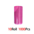 100Pcs Semi-Transparent Release Film, Anti-Stick Sheet, Silicone Oil Film, Moisture-Proof and Waterproof Isolation Pad Film Tape Qme 10rolls-pink 15M 10mm