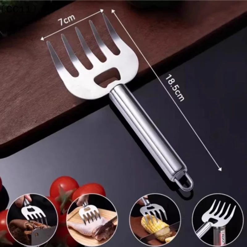 Stainless Steel Hand Guard Artifact Kitchen Finger Cutting Vegetable Qme