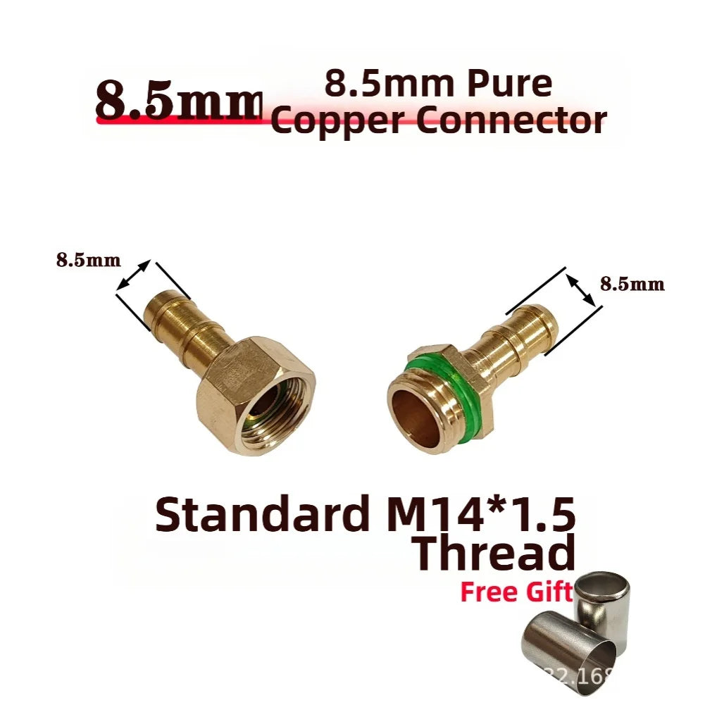 Brass Hose Couplings Sprayers Accessories M14 1 5 Tubes Garden Qme