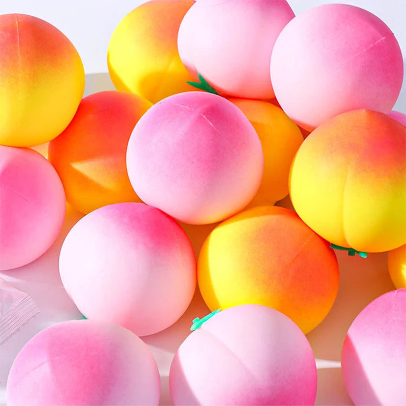 Anti-stress Peach Toys Slow Rising Fruit Squeeze Toy Funny Stress Qme