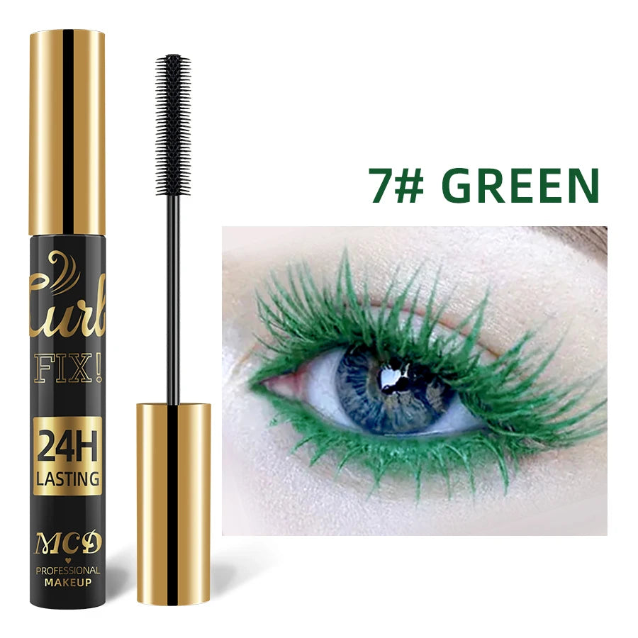 5D Waterproof Mascara Vibrant 9 Color-lasting Curl Ink Formula Qme 7