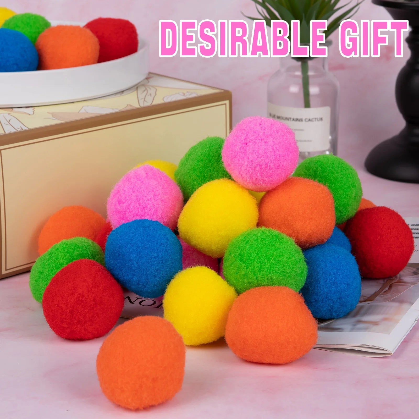 50PCS Sponge Water Fight Water Balls for Kids Playhouse Playpen Soft BPA Free Balls with Mesh Storage Bag Indoor and Outdoor Use Qme
