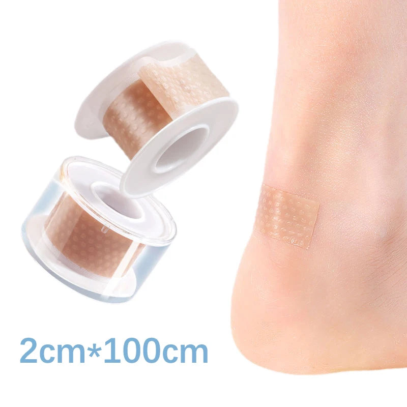 1 Roll Silicone Anti-friction Heel Stickers Shoe Protection Tape Heels Qme