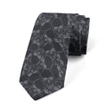 Skeleton Parts Creative Novelty Tie Fashion Funny Cartoon Skull Print Qme style8
