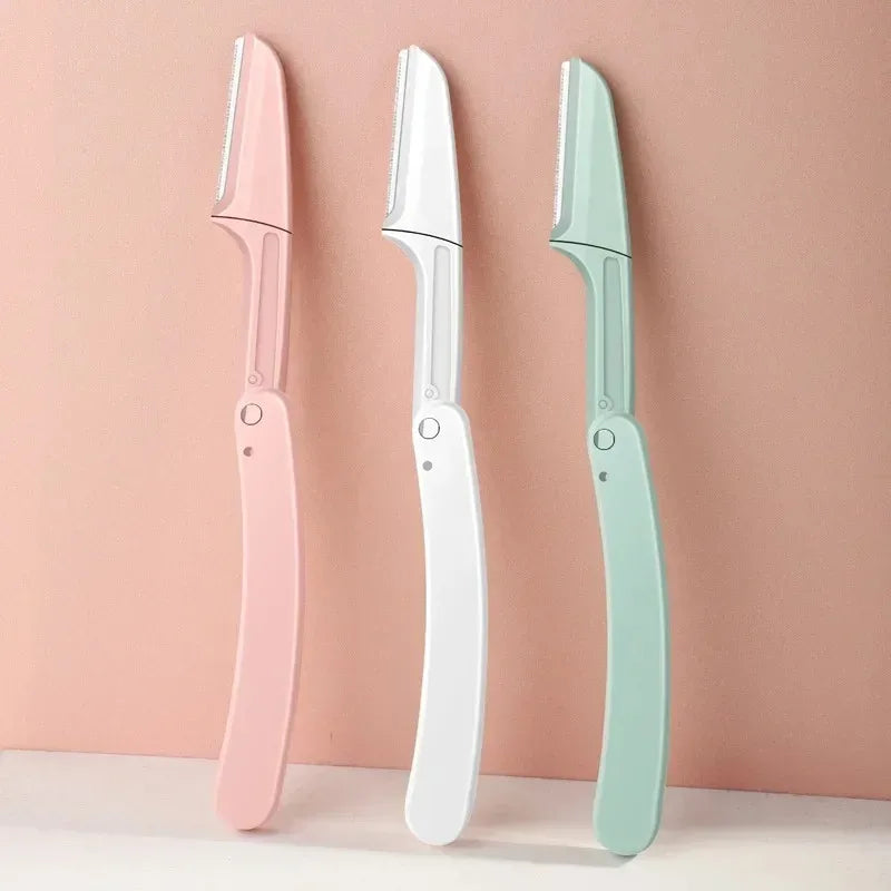 Eyebrow Trimmer Ladies Face Shaper Shaver Facial Epilators Women Qme