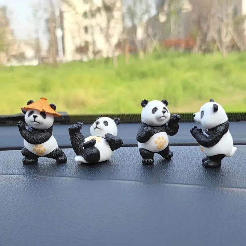 Cartoon Kung Fu Panda Car Decoration Popular Toys Souvenir Fairy Qme