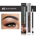 Waterproof Eyebrow Dyeing Gel Easy Eyebrows Long-lasting Qme 02 Black Brown 6g