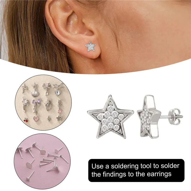 New Colorful Shiny Zircon Bead for Jewelry Making DIY Ring Earrings Hair Clips Accessory Manicure Hair Band Mobile Phone Sticker Qme