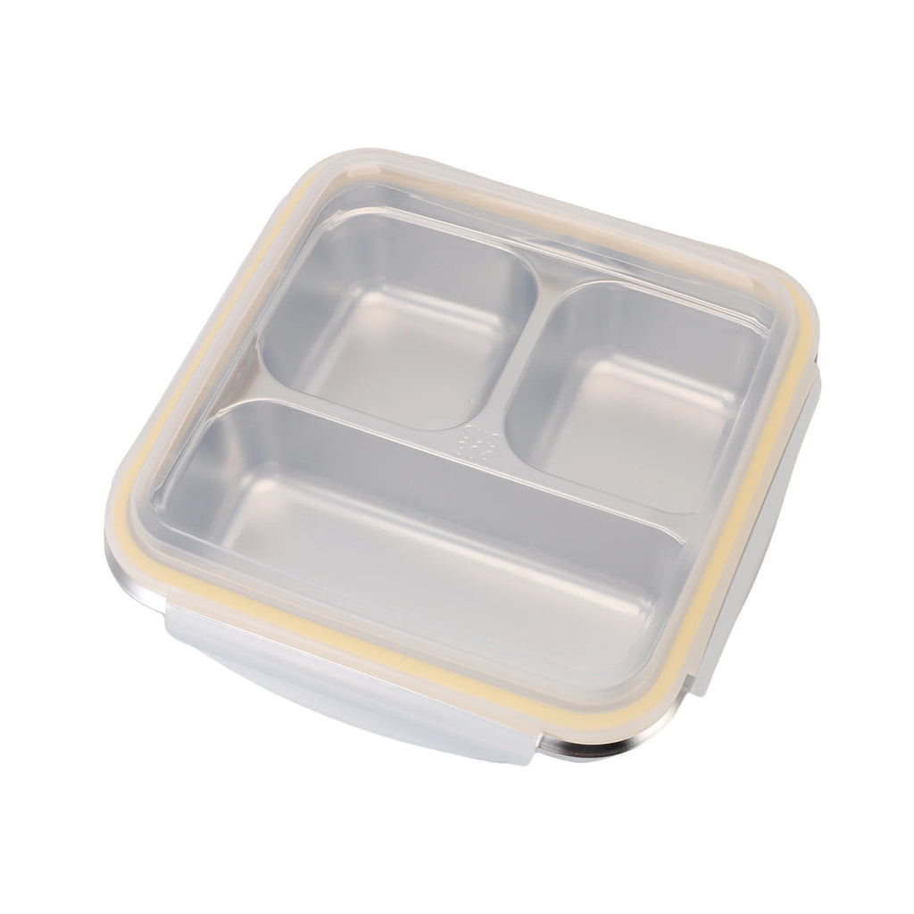 Freezer Lunch Box Outdoor Picnic Stainless Steel Food Container 1200m Capacity Lunch Box with Divided Compartments Qme