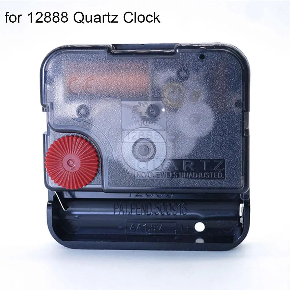New Sweep Type Silent Wall Clock Movement Mechanism Kits Clock 12888 Repair Accessories DIY Quartz Watch Clockwork Replacement Qme A