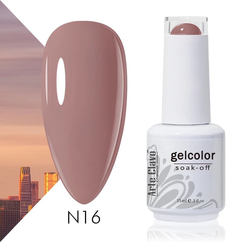 Arte Clavo Macaron Spring Series Gel Nail Polish Pigment Semi
