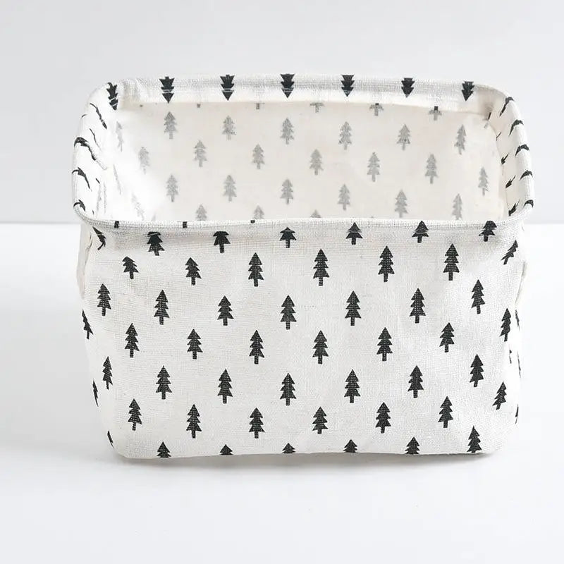 Waterproof Desktop Sundries Basket Storage Box Cosmetic Toy Organizer Qme A16