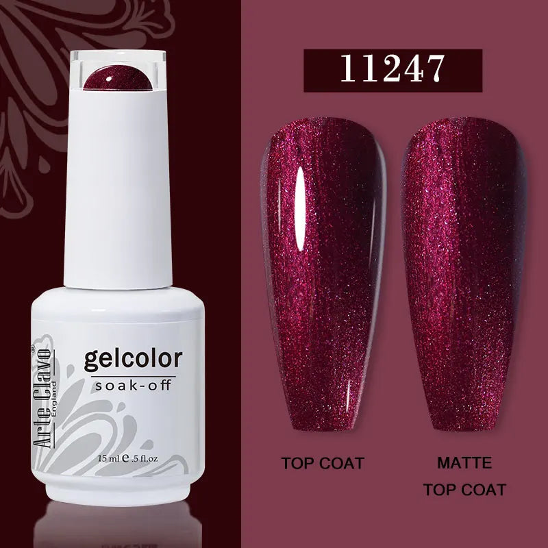 Arte Clavo Jelly Gel Polish Translucent Manicuring UV Nail Semi