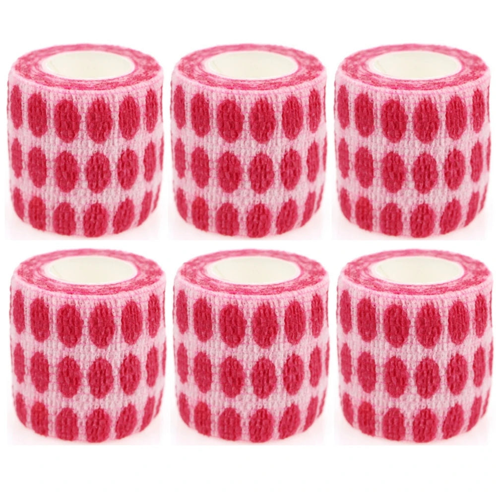 6 Gauze Bandage Self-adhesive Breathable Elastic Bandages Nail Tattoo