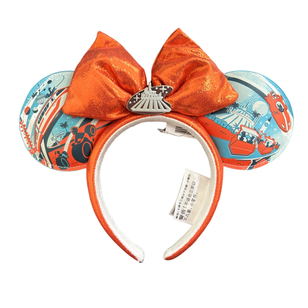 Mickey Mouse Ears Headbands Space Mountain Princess Party Decoration Cosplay Hair Accessories Hairband for girl Women Adult Qme Headband 2