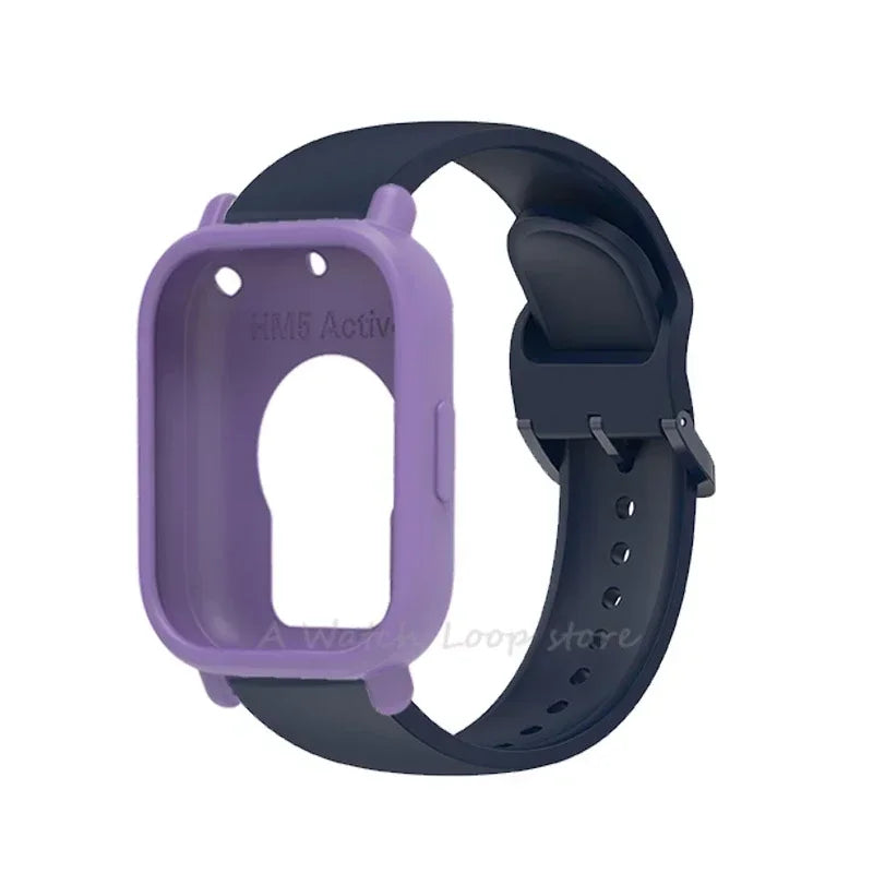 Silicone Case Strap Redmi Watch 5 Lite Active Repacement Bracelet